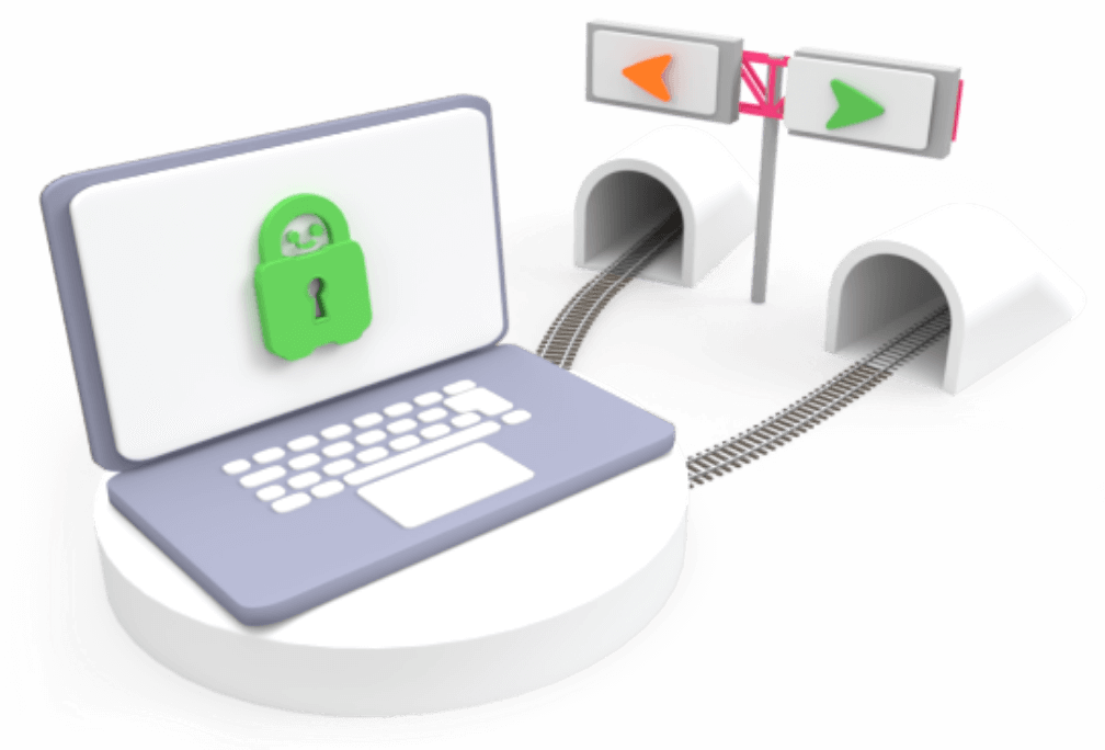 VPN 拆分隧道功能